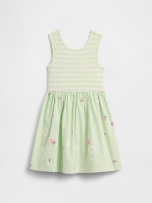 Gap Kız Bebek Açık Yeşil Babygap Tank Elbise