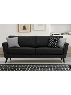 Vivense Vals Üçlü Koltuk, Antrasit