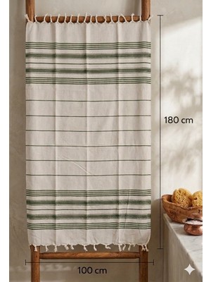 Vivesta Home Lüks Hürrem Desen Peştemal 90X170 Cm-Pamuklu | Ultra Hafif Hızlı Kuruyan Plaj Hamam Sauna Havlusu