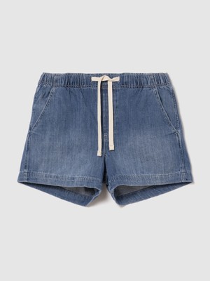 Gap Kadın Mavi Easy Denim Şort