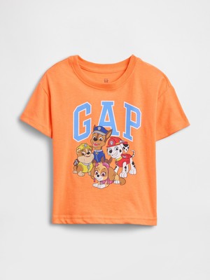 Gap Erkek Bebek Turuncu Paw Patrol Logo T-Shirt