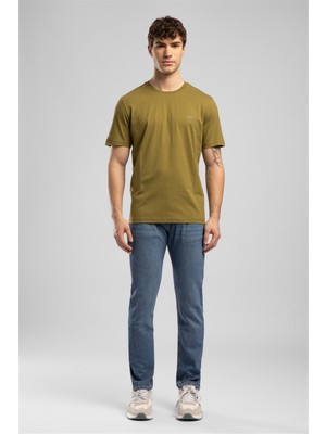 Lee Cooper Harry Erkek Straıght Normal Kesim Normal Bel Düz Paça Jean Pantolon Mavi