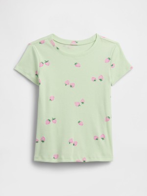 Gap Kız Bebek Açık Yeşil Ribana T-Shirt