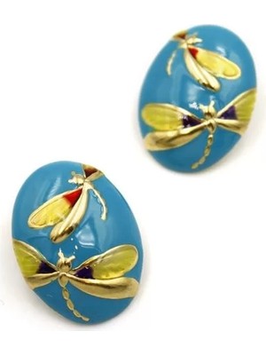 Die Grup Yusufçuk Küpe - Mavi