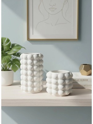 Varkal 2'li Bubble Pinterest Konsept Vazo Seti