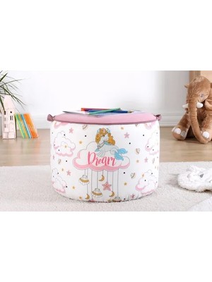 Vivense Lodie Çocuk Pufu, Pembe