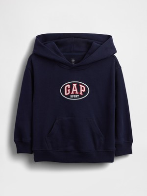Gap Erkek Bebek Lacivert Vintagesoft Terry Sport Logo Sweatshirt