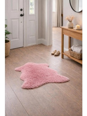 Eyprich Kuzu Post Peluş Süet Taban Ince Halı - Yumuşak Dokulu Tüy