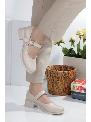 Tuba Toptaş Tek Bant Yüksek Taban Babet