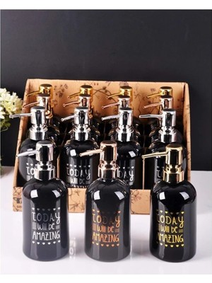 Die Grup Yaldızlı Siyah Sıvı Sabunluk 1 Adet ROYALEKS-PAÇİ400708