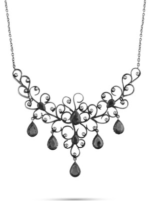 Lial Diamond 6.6 Karat Pırlanta Yakut Kolye, Doğal Pırlanta, Sertifikalı Mücevher