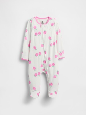 Gap Bebek Kırık Beyaz First Favorites Footed Tulum