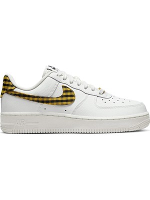 Nike Air Force 1 07 Low Af1 Ess Trend Leather Womens Sneaker Hakiki Deri Günlük Spor Ayakkabı Beyaz
