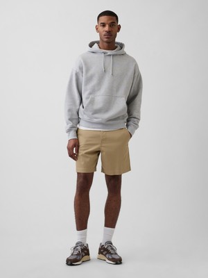 Gap Erkek Açık Kahverengi 7" Relaxed Şortlar
