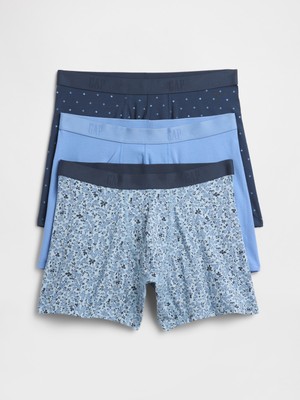 Gap Erkek Mavi 5" Boxer Brief (3'lü)