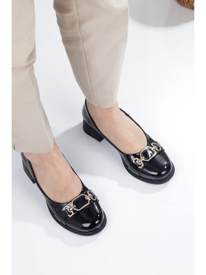 Tuba Toptaş Sarı Tokalı Babet