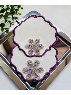 Elçiçek Homedecor Sunum Peçete,kokteyl Peçete ,kahve Yanı Sunum Peçete 2 Adet