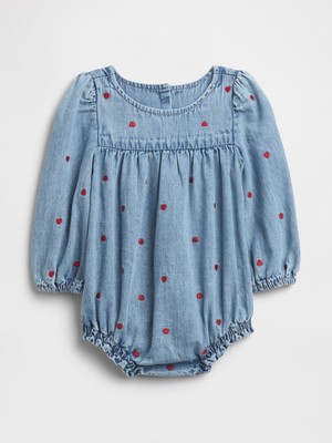 Gap Bebek Mavi Baby Denim Tulum