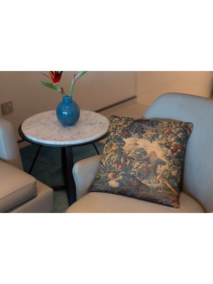 Abat Home Dekoratif, Modern Dijital Baskılı Süet Kırlent Kılıfı (Koltuk Yastık Kılıfı)  40 x 40