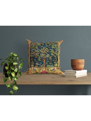 Abat Home Dekoratif, Modern Dijital Baskılı Süet Kırlent Kılıfı (Koltuk Yastık Kılıfı)  40 x 40