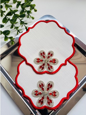 Elçiçek Homedecor Sunum Peçete,kokteyl Peçete ,kahve Yanı Sunum Peçete 2 Adet