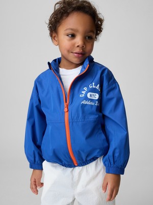 Gap Erkek Bebek Koyu Mavi Gap Logo Rüzgarlık Ceket