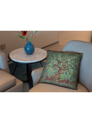 Abat Home Dekoratif, Modern Dijital Baskılı Süet Kırlent Kılıfı (Koltuk Yastık Kılıfı)  40 x 40