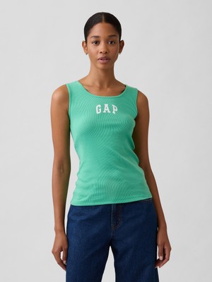 Gap Kadın Açık Yeşil Gap Logo Fitilli Atlet