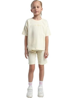 Rolypoly Kız Çocuk %100 Pamuk Iki Iplik Kısa Kol Şortlu Pijama Takımı RP3590