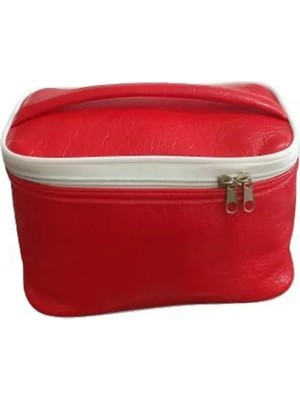 Die Grup Çok Amaçlı Makyaj Çantası Kırmızı 08 ROYALEKS-82505