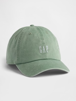Gap Erkek Yeşil Beyzbol Şapka  Pamuklu Baskılı Tasarım ile Günlük Kullanım için İdeal