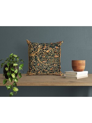 Abat Home Dekoratif, Modern Dijital Baskılı Süet Kırlent Kılıfı (Koltuk Yastık Kılıfı)  40 x 40