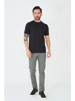 White Stone Çağla Yeşili Erkek Spor Gabardin Pantolon