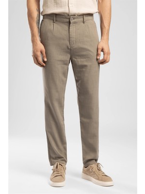 Lee Cooper Zarse Erkek Regular Tapered Fit Pantolon Yeşil