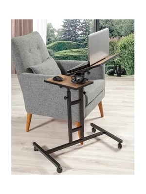 Vivense Glen Home Offıce Laptop Masası, Atlantik Ceviz