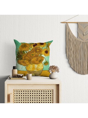 Abat Home Dekoratif, Modern Dijital Baskılı Süet Kırlent Kılıfı (Koltuk Yastık Kılıfı)  40 x 40