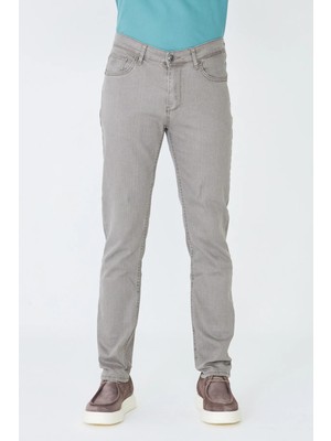 White Stone Gri - Haki Erkek Spor Gabardin Pantolon