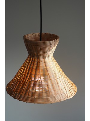 Rattam Rattan Sarkıt Avize: Lotus