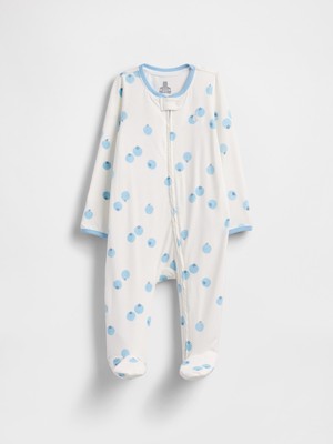 Gap Bebek Beyaz First Favorites Footed Tulum