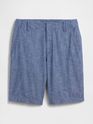 Gap Kadın Mavi 9" Downtown Bermuda Şortlar