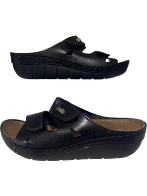 Mulex Kadın Anatomik Taban Cırtlı Ayarlanabilir Günlük Terlik