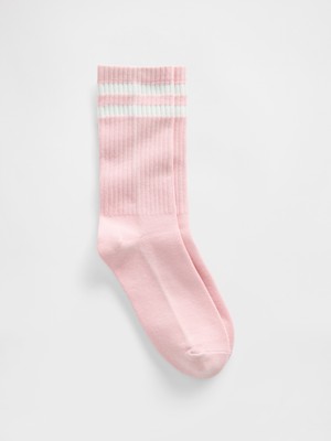 Gap Erkek Pembe Varsity Crew Çorap