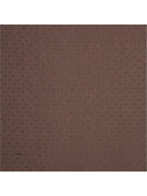 Cacharel Kahverengi 90X90 B. Logolu Ipek Koton Jakar Eşarp