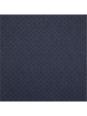 Cacharel Lacivert 90X90 B. Logolu Ipek Koton Jakar Eşarp