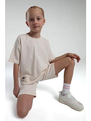 Rolypoly Kız Çocuk %100 Pamuk Iki Iplik Kısa Kol Şortlu Pijama Takımı RP3592