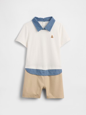 Gap Bebek Beyaz Baby Brannan Bear Tulum