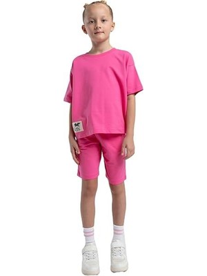 Rolypoly Kız Çocuk %100 Pamuk Iki Iplik Kısa Kol Şortlu Pijama Takımı RP3592