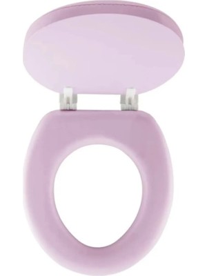 Die Grup Pembe Yumuşak Klozet Kapak Büyük Puf 42X41 cm (5501)