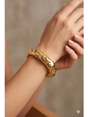 Tılsım Accesories Kelepçe Bileklik Gold