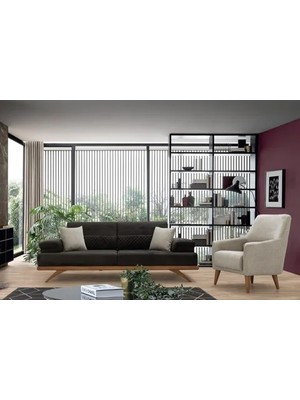 Vivense Pandora Koltuk Takımı, Antrasit